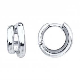 Серебряные серьги SOKOLOV 94027594 94027594 фото