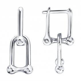 Серебряные серьги SOKOLOV 94027637-91 94027637-91 фото