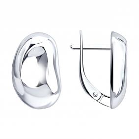 Серебряные серьги SOKOLOV 94027675 94027675 фото