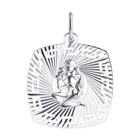 Серебряная подвеска Знак зодиака Дева SOKOLOV 94030863 94030863 фото