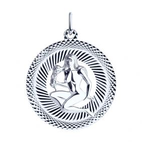 Серебряная подвеска Знак зодиака Дева SOKOLOV 94030875 94030875 фото