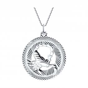 Серебряная подвеска Знак зодиака Скорпион SOKOLOV 94030877 94030877 фото