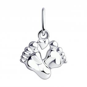 Серебряная подвеска Пяточка SOKOLOV 94031226 94031226 фото