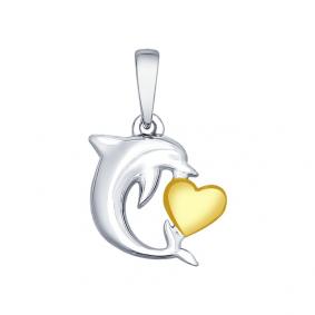 Серебряная подвеска SOKOLOV 94031897 94031897 фото