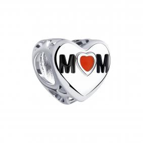 Серебряная подвеска-шарм SOKOLOV  с эмалью 94031944 94031944 фото