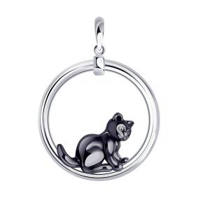 Серебряная подвеска SOKOLOV 94032750 94032750 фото