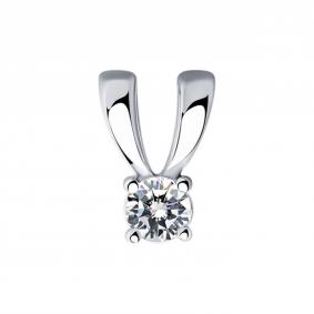 Серебряная подвеска SOKOLOV 94032830-91 с фианитом 94032830-91 фото