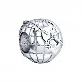 Серебряная подвеска-шарм SOKOLOV 94032998 94032998 фото