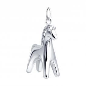Серебряная подвеска Символ года Лошадь SOKOLOV 94033349 94033349 фото