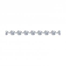 Серебряный браслет SOKOLOV 94050056-91 с фианитом 94050056-91 фото