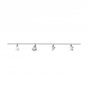 Серебряный браслет SOKOLOV 94050183 с фианитом 94050183 фото