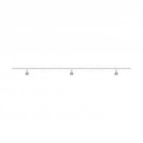 Серебряный браслет SOKOLOV 94050505-91 с фианитом 94050505-91 фото