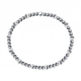 Серебряный браслет SOKOLOV 94050600 с жемчугом Swarovski 94050600 фото