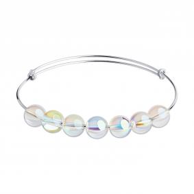 Серебряный браслет SOKOLOV 94050686 с кристаллом Swarovski 94050686 фото