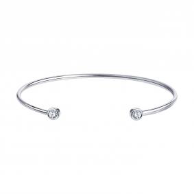 Серебряный браслет SOKOLOV 94050688 с фианитом 94050688 фото