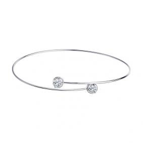 Серебряный браслет SOKOLOV 94050810 с фианитом 94050810 фото