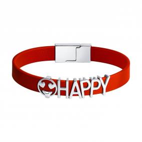 Кожаный браслет SOKOLOV с замком из серебра 94050815 94050815 фото