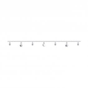 Серебряный браслет SOKOLOV 94050945 с фианитом 94050945 фото