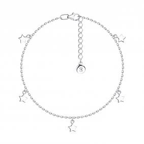 Серебряный браслет на ногу SOKOLOV 94050946 94050946 фото