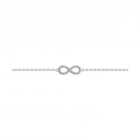 Серебряный браслет SOKOLOV 94050967-91 с фианитом 94050967-91 фото