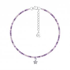 Серебряный браслет SOKOLOV 94051028 с фианитом 94051028 фото