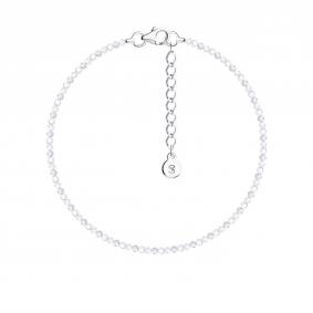 Серебряный браслет SOKOLOV 94051037-91 с фианитом 94051037-91 фото