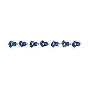 Серебряный браслет SOKOLOV 94051047 с фианитом 94051047 фото