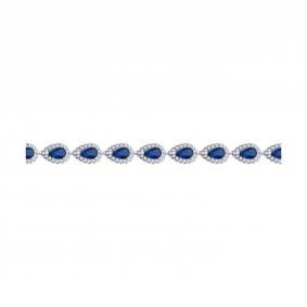 Серебряный браслет SOKOLOV 94051055-91 с фианитом 94051055-91 фото