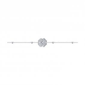 Серебряный браслет SOKOLOV 94051065-91 с фианитом 94051065-91 фото