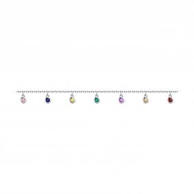 Серебряный браслет SOKOLOV 94051066-91 с фианитом 94051066-91 фото