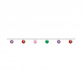 Серебряный браслет SOKOLOV 94051082-91 с фианитом 94051082-91 фото