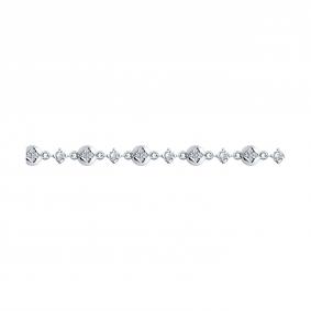 Серебряный браслет SOKOLOV 94051136-91 с фианитом 94051136-91 фото