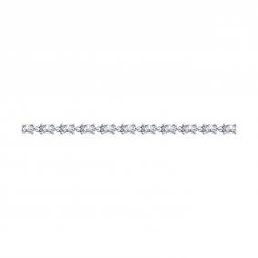 Серебряный браслет SOKOLOV 94051150-91 с фианитом 94051150-91 фото