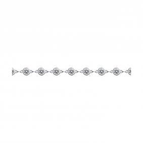 Серебряный браслет SOKOLOV 94051152-91 с фианитом 94051152-91 фото