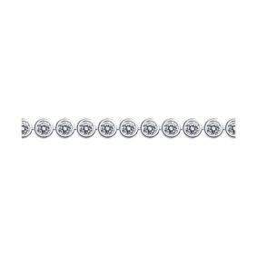 Серебряный браслет SOKOLOV 94051153-91 с фианитом 94051153-91 фото