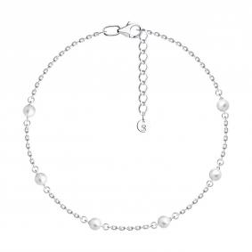 Серебряный браслет SOKOLOV 94051561 с жемчугом 94051561 фото