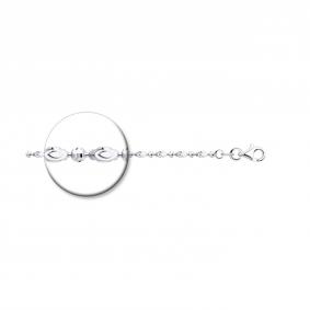 Серебряный браслет плетение Перлина SOKOLOV 94054607 94054607 фото