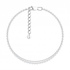 Серебряный браслет на ногу SOKOLOV 94054721 94054721 фото