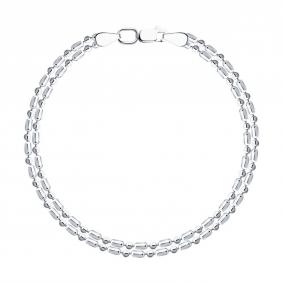 Серебряный браслет плетение Перлина SOKOLOV 94054726 94054726 фото