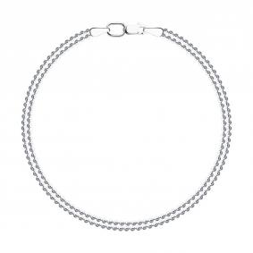 Серебряный браслет плетение Перлина SOKOLOV 94054727 94054727 фото