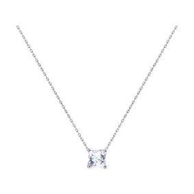 Серебряное колье SOKOLOV 94070214-91 с фианитом 94070214-91 фото
