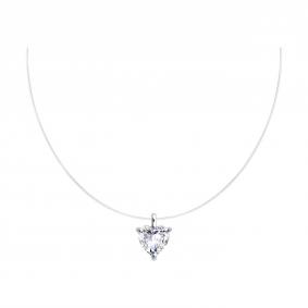 Колье на леске SOKOLOV с фианитом 94070664-91 94070664-91 фото