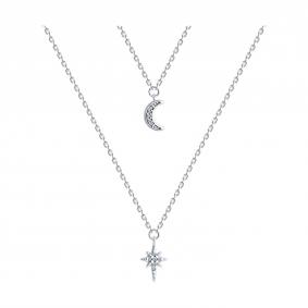 94070667-91: Колье из серебра с фианитами 94070667-91 фото