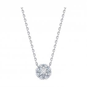 94070886-91: Колье из серебра с фианитами 94070886-91 фото