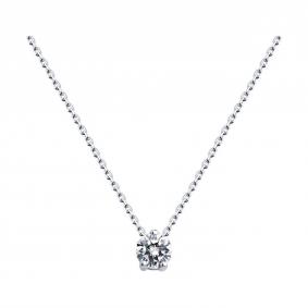 Серебряное колье SOKOLOV 94070904-91 с фианитом 94070904-91 фото