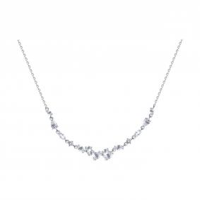 Серебряное колье SOKOLOV 94070969-91 с фианитом 94070969-91 фото