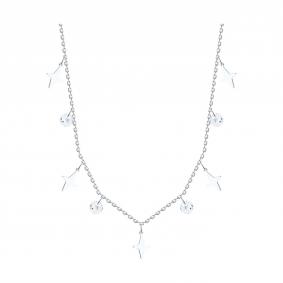 94070992-91: Колье из серебра с фианитами 94070992-91 фото