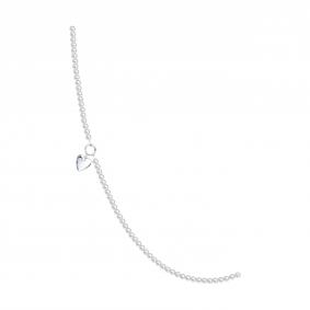 Серебряное колье-сотуар SOKOLOV с жемчугом 94071393 94071393 фото