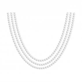 Серебряное колье SOKOLOV 94071454 с жемчугом 94071454 фото