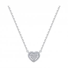 94071464-91: Колье из серебра с фианитами 94071464-91 фото